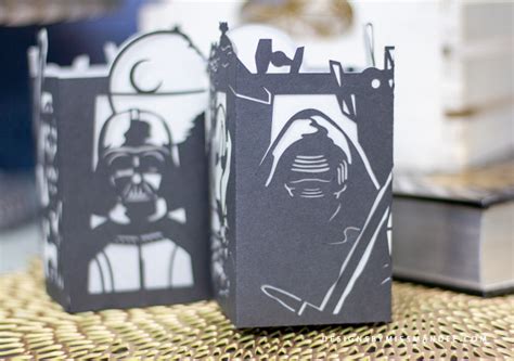 Star Wars Paper Lantern Dark Side Designs By Miss Mandee
