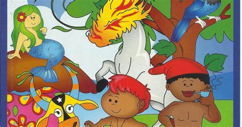 Lbum Do Folclore Brasileiro Com Personagens Folcl Ricos Para Imprimir Aprender E Brincar