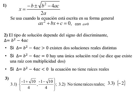 Ecuación Cuadrática O De Segundo Grado Métodos Para Resolverla