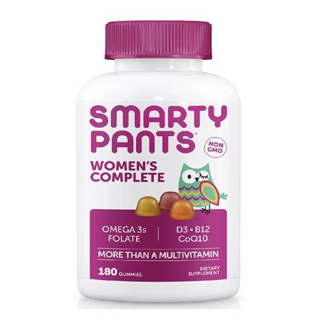 Smarty Pants Womens Complete 180 Gummies Carlo Pacific