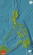 Satellite Map of Philippines