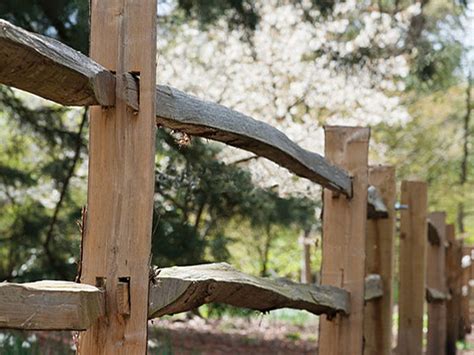 Split Rail Fencing For A Rustic Look Marian Boswall Landscape Architects
