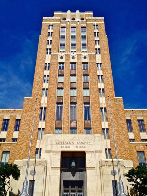 Jefferson County Courthouse Pearl Street Beaumont Texas Designed By