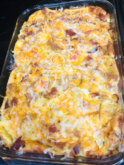 Sausage Egg And Cream Cheese Hash Brown Breakfast Casserole Miss Cooker
