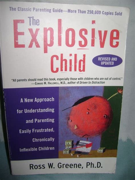 The Explosive Child A New Approach For Understanding And Parenting