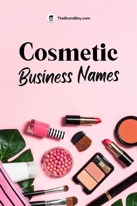 Cosmetic Business Names Logo Cosmetic Design Skin Care Cosmetic Logo