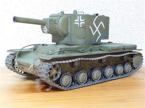 タミヤ 1 35 プラモデル Kv 2 ソビエト重戦車