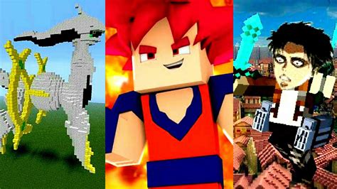 4 Melhores Mods De Anime Para Minecraft Pe Youtube