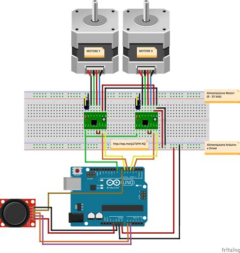 Arduino Joystick Stepper Motor Control