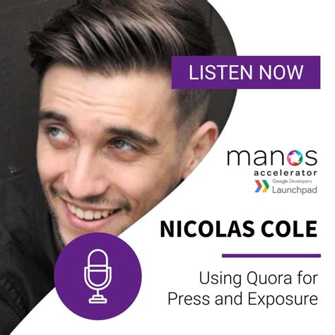Using Quora For Press And Exposure Nicolas Cole Manos Accelerator
