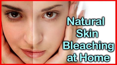 Natural Skin Bleaching At Home Skin Whitening Bleach 100 Natural YouTube