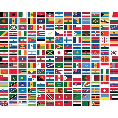 100 Nations Flag Pack Save Up To £133 Mrflag