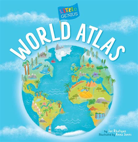 Little Genius World Atlas Book By Joe Rhatigan Anna Jones Official