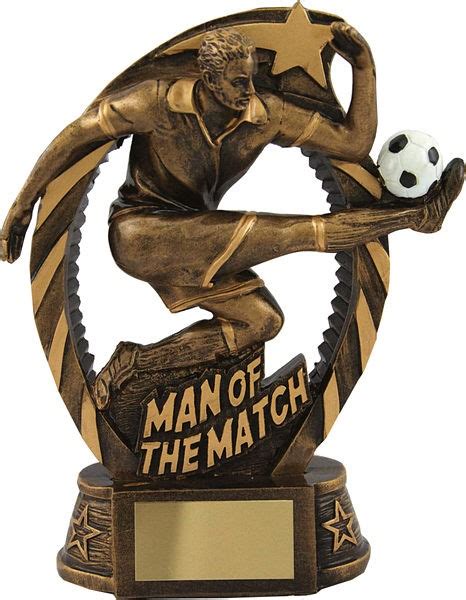 Man Of The Match Football Trophy