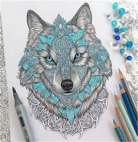 Coloriage mandala loup inspirant stock coloriages mandalas de mandala loup oceans iomgblabla dessin d'un loup moitié mandala de mandala loup loup mandala coloriage pour adulte à imprimer. 14 Adorable Coloriage Loup Mandala Pictures - COLORIAGE