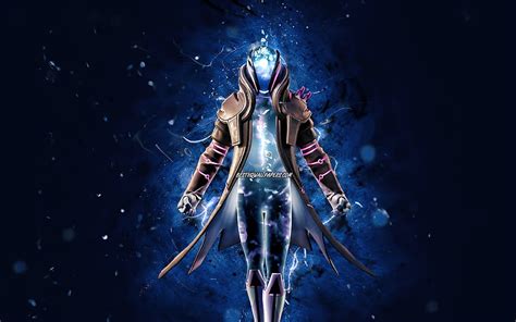 Infinity Blue Neon Lights Fortnite Battle Royale Fortnite Characters