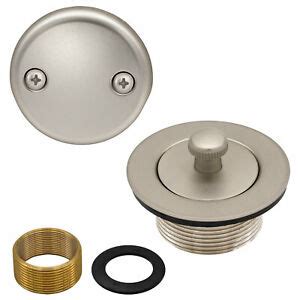 I have also included just the 45mm. Lift and Turn Bathtub Replacement Tub Drain Overflow Cover ...