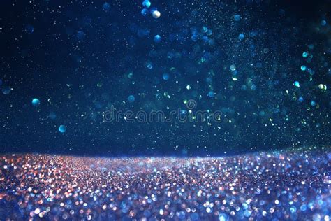 6049 Blue Gold Glitter Stars Background Stock Photos Free And Royalty
