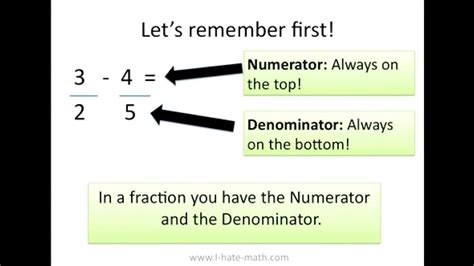 If the sum can be reduced to lowest terms then do so. How to subtract fractions - YouTube
