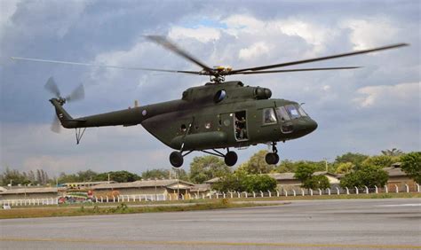 Thailand Receives Two More Mil Mi 17v 5 Medium Helicopters From Russia