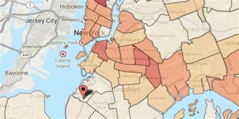 See How Your Neighborhood Fared On Nypd S Interactive Crime Map Huffpost