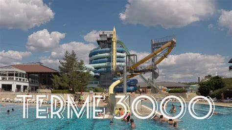 Awesome Water Slides At Terme 3000 Slovenia Youtube