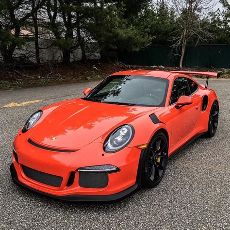 Porsche 991 Gt3 Rs Painted In Lava Orange Photo Taken By Lakeshow