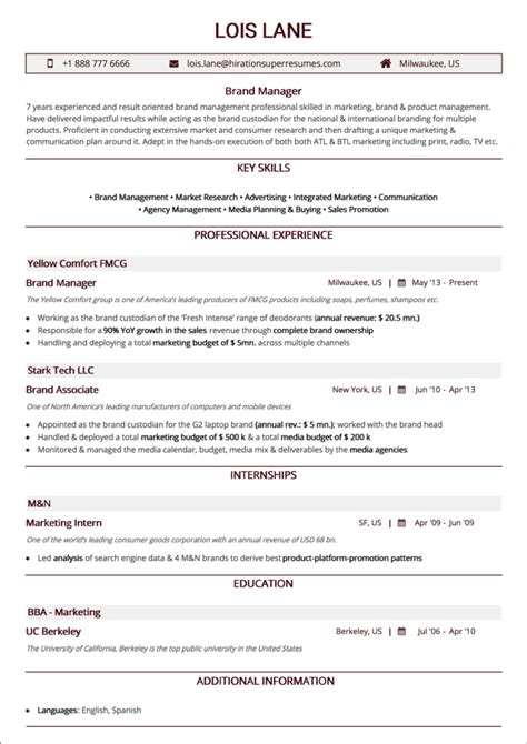 Writing a reverse chronological resume format. Chronological Resume: The 2019 Guide to Reverse Chronological Resumes
