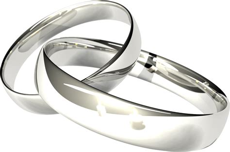 Silver Wedding Rings Png PNG Image Collection