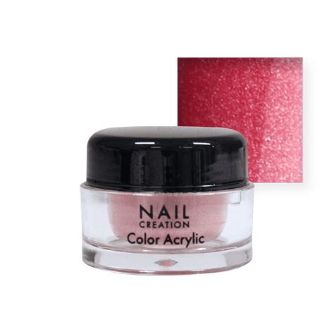 Color Acrylic Powder Blizzard Red By Nail Creation
