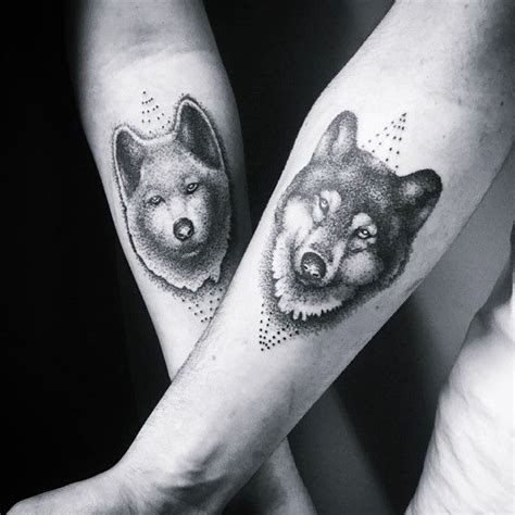 Matching Wolf Tattoos Designs Ideas And Meaning Tattoos For You