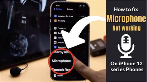 Microphone Issues On Iphone 12 12 Mini 12 Pro Max And How To Fix Youtube
