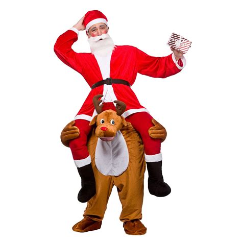 Carry Me® Reindeer Adult Costume One Size Uk Clothing