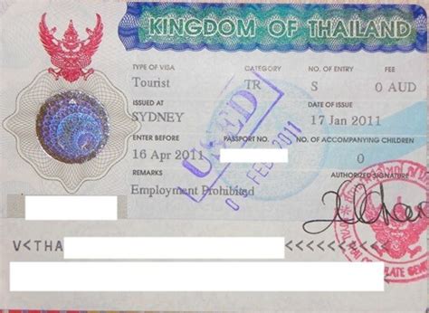 How To Get A 60 Day Thailand Tourist Visa Thailand Visa Requirements