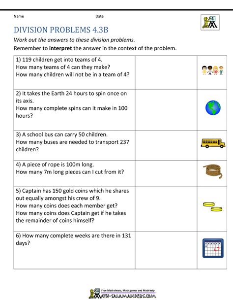 Word Problems For Grade 4 Multiplication And Division Jword サーチ