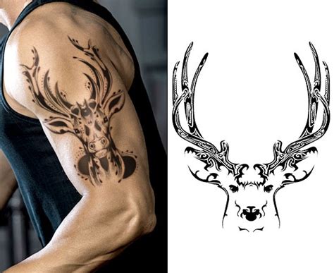 Inspiring Deer Skull Tattoo Design Ideas And Their Meaning