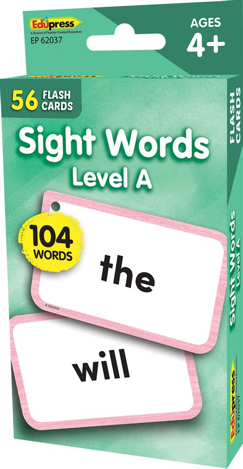 Beginner Sight Words Flash Cards Statehop