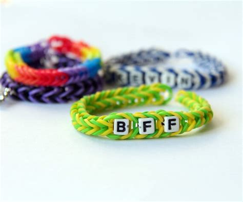 Ts For Best Friends Best Friend Bracelet Rainbow Loom