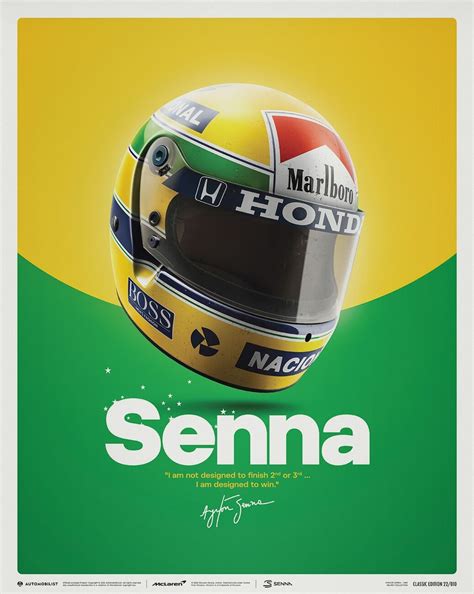 Ayrton Senna Motorcycle Helmet Ph