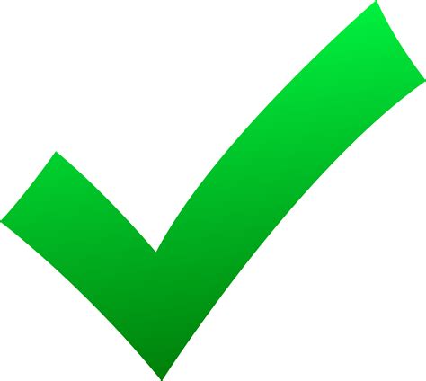 Free Check Mark Green Download Free Check Mark Green Png Images Free