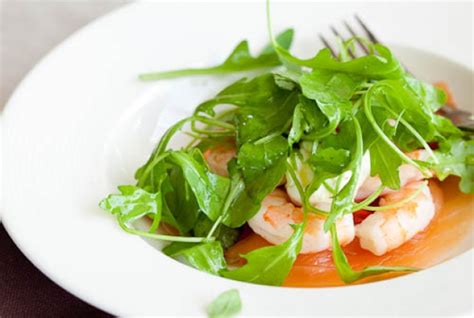 Recept Voor Salade Met Gerookte Zalm Garnalen En Mierikswortel Creme My XXX Hot Girl