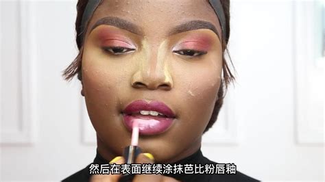 非洲化妆技术牛 妹子约会前化完妆 漂亮容貌惊呆男友 腾讯视频