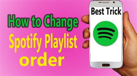 How To Change Spotify Playlist Order On Phone Iphade Android Youtube