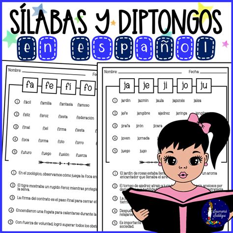 Sílabas Y Diptongos En Español Made By Teachers