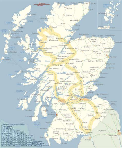 Google maps announced a new explore feature yesterday for its android and ios app. Scotland Map
