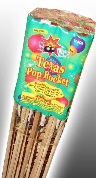 Texas Pop Rockets Pocono Fireworks Outlet