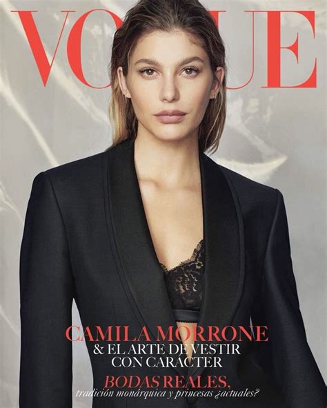 Camila Morrone Suits Up For Vogue Latin America Vogue Photo Img