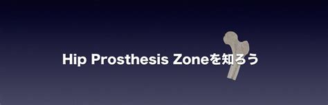 Hip Prosthesis Zoneを知ろう │ 整形外科のいろいろ