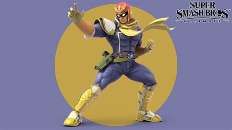 Super Smash Bros Ultimate Captain Falcon Wallpaper By Dangerzone2486