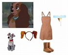 "Lady and the tramp costume" by bruinmariana on Polyvore featuring ...